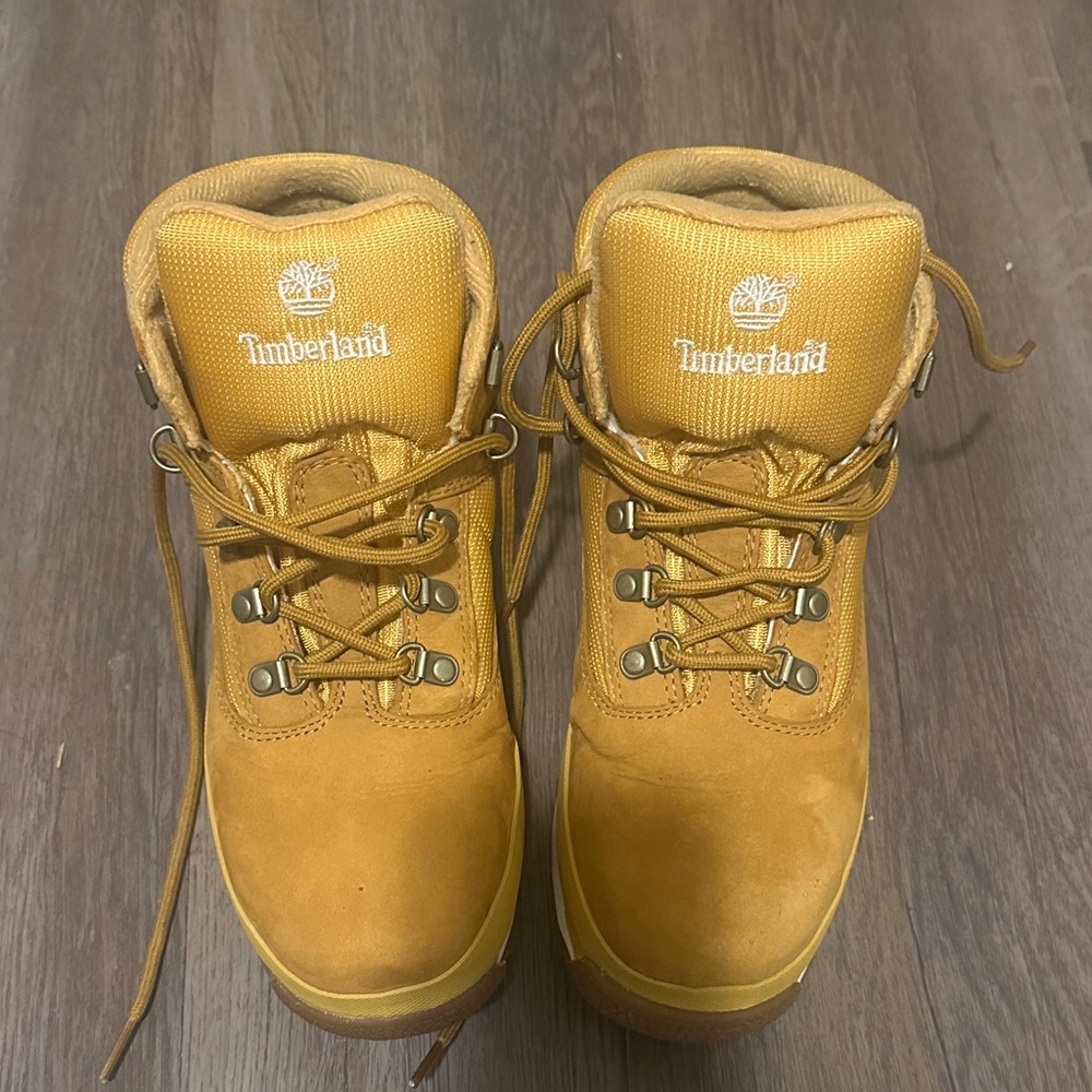 Timberland Kids Brown Lace-Up Boots